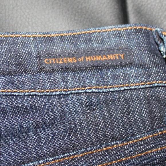 Citizens of Humanity  - Dani Crop Straight Leg Jeans in Scorpio Wash size 27 - Picture 8 of 10